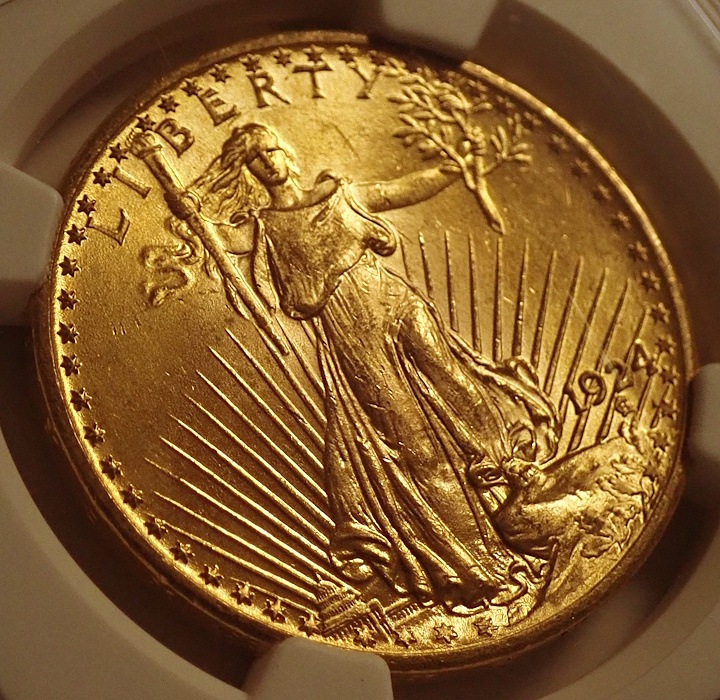 ꥫ1924ǯ20ɥ롢MS65ܹ