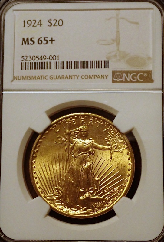 ꥫ1924ǯ20ɥ롢MS65ܹ