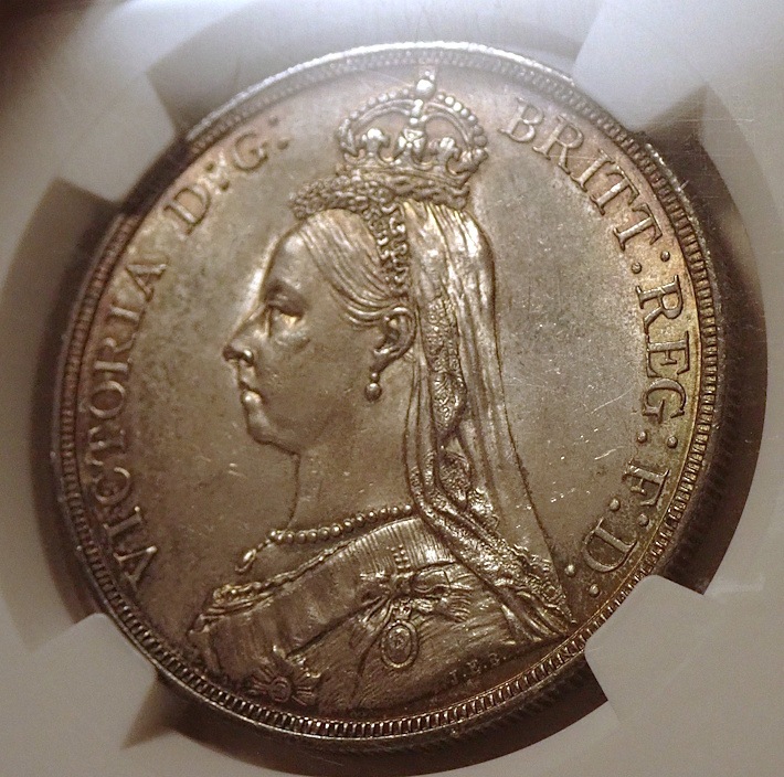 �����ꥹ1887ǯ�ӥ��ȥꥢ�Υ��饦����MS64