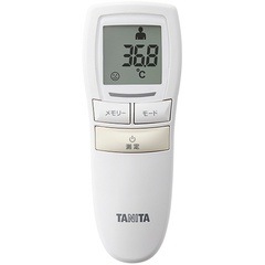 【送料無料】タニタ 非接触式体温計 アイボリー TANITA BT-543-IV 皮膚赤外線体温計 ミルクなどの温度も測れる非接触体温計