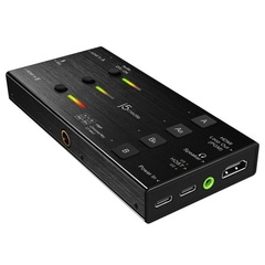 J5 create ジェイファイブクリエイト デュアルHDMIキャプチャーボード JVA06 (USB-C+USB-A / HDMIx2接続 →ポート:HDMI /φ3.5mmx2 / USB-Cx2)