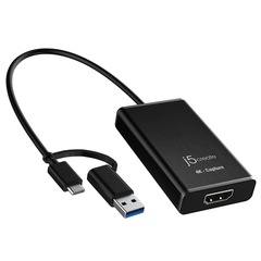J5 create ե֥ꥨ USB 4K HDMI ץ㡼ץ JVA11USB A/Type-C ξб USB-CUSB-A³ ݡȡHDMI
