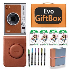 �ڥ��ե� ������B���ٻΥե����ʥե��ե����˥ϥ��֥�åɥ��󥹥���ȥ���顡������Evo C �֥饦�� instax mini Evo C BR ����饱�����դ� ���ե�BOX���å�