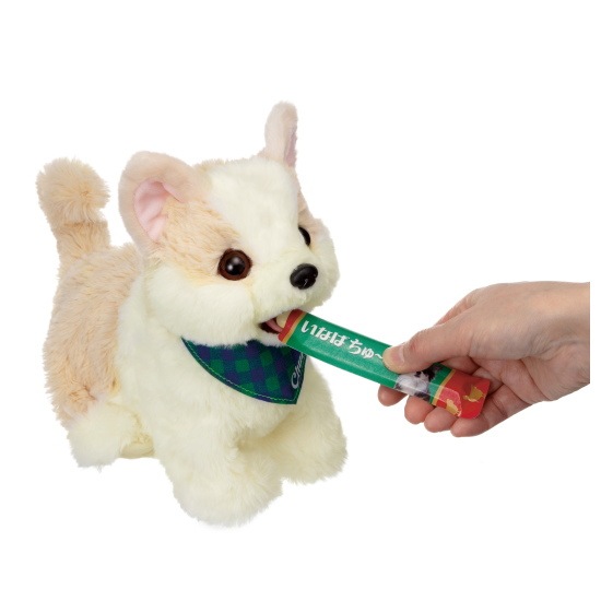 イワヤ ちゅ～るあげるね！チワマルちゃん 動くぬいぐるみ 犬の
