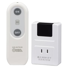 OHM ŵ Υ줿ȤOK ⥳󥳥󥻥 OCR-RCT01W ŵON/OFF