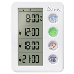 �ɥ�ƥå� dretec �������顼�ॿ���ޡ� 1��4��¥���Ƥ���ޤ� �������� ����DAY���顼�� T-633WT ����˺���ɻߡ��������