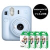 �ڥե����40���ա��ٻΥե���ࡡ������12��instax mini12 �ѥ��ƥ�֥롼 �����������12BLUE