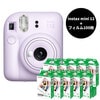 �ڥե����100���ա��ٻΥե���ࡡ������12��instax mini12 �饤��å��ѡ��ץ� �����������12PURPLE