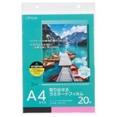 OHM�ŵ� ���Ф����ߥ͡��ȥե���� 216��303mm A4�� 20�� LAM-FTDA420