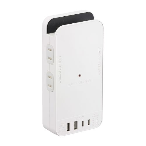 OHM�ŵ� �ե�å��ɥ��å� �륬���� USB-C��A��2 ���ߡ��ץ饰 4�ĸ�  HS-AK4UW25