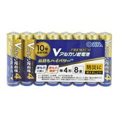 OHM�ŵ� ���륫�괥���� V���꡼�� PREMIUM ñ4����8�ܥѥå� LR03VPS8P 10ǯ��¸ �ɺ����� ����� ����