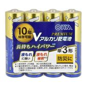 OHM�ŵ� ���륫�괥���� V���꡼�� PREMIUM ñ3����4�ܥѥå� LR6VPS4P 10ǯ��¸ �ɺ����� ����� ����