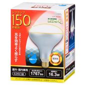 OHM �������ŵ����̣ţ��ŵ� ��ե��׷���150������/1767lm/�ŵ忧/E26/�۸���130��/�ɱ������ס� LDR16L-W 9             