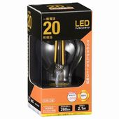 OHM �������ŵ����̣ţĥե�����ȥ������ŵ� ���ꥢ��20������/260lm/�ŵ忧/E26/�������۸�310��� LDA2L C6               