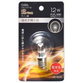 OHM �������ŵ���LED��������������/1.2W/55lm/���ꥢ�ŵ忧/S35/E17�� LDS1L-H-E17 13C        