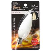 OHM �������ŵ����̣ţĥ����ǥꥢ����������/0.8W/45lm/�ŵ忧/C32/E17�� LDC1L-G-E17 13         