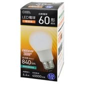 OHM �������ŵ����̣ţ��ŵ��60������/�ŵ忧/840 lm/6.4W/E26/Ra83/�������۸�280��/̩�ķ�����б��� LDA6L-G AG59           
