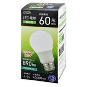 OHM �������ŵ����̣ţ��ŵ��60������/����/890 lm/6.4W/E26/Ra83/�������۸�280��/̩�ķ�����б��� LDA6N-G AG59           