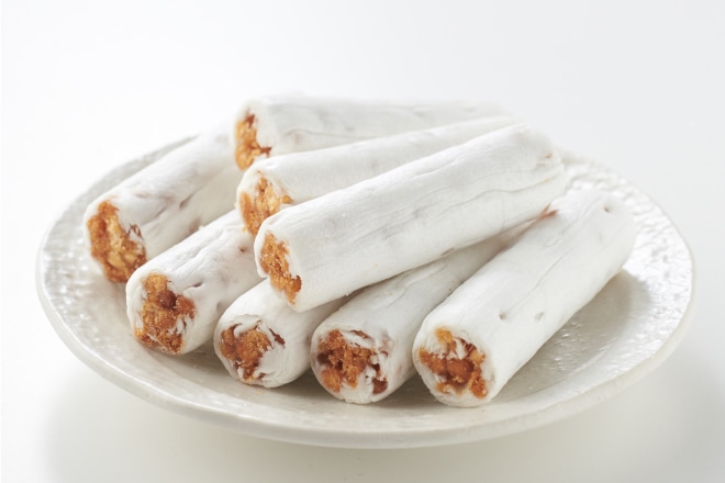 昔懐かしい引き飴でくるんだ【播州駄菓子飴かりん 8本】｜常盤堂製通販