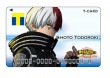 僕のヒーローアカデミア ≫ ヒロアカ●轟焦凍 ショート●Tカード Tポイントカード モバイルTカード●新品・未登録・未使用●ファングッズ