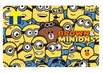BROWN&MINIONS ブラウン＆ミニオンズ●Tカード Tポイントカード モバイルTカード モバT●新品・未登録・未使用●ファングッズ