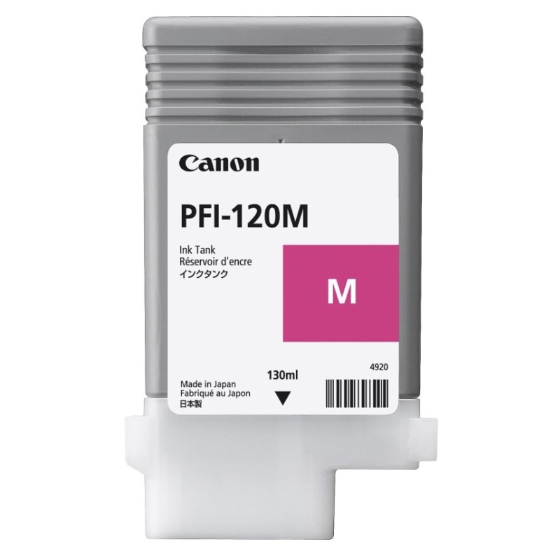『PFI-120M』アウトレット品 Canon キヤノン 純正インクタンク マゼンタ 2887C001