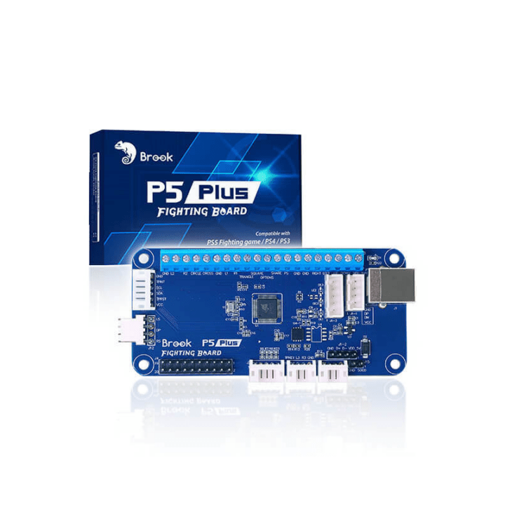 Brook P5 Plus Fighting Board（PS5用アーケードコントローラー基盤）【メーカー直送品】
