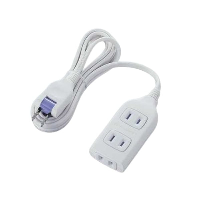 『T-T0820』ELECOM ほこりシャッタータップ 3個口 2m