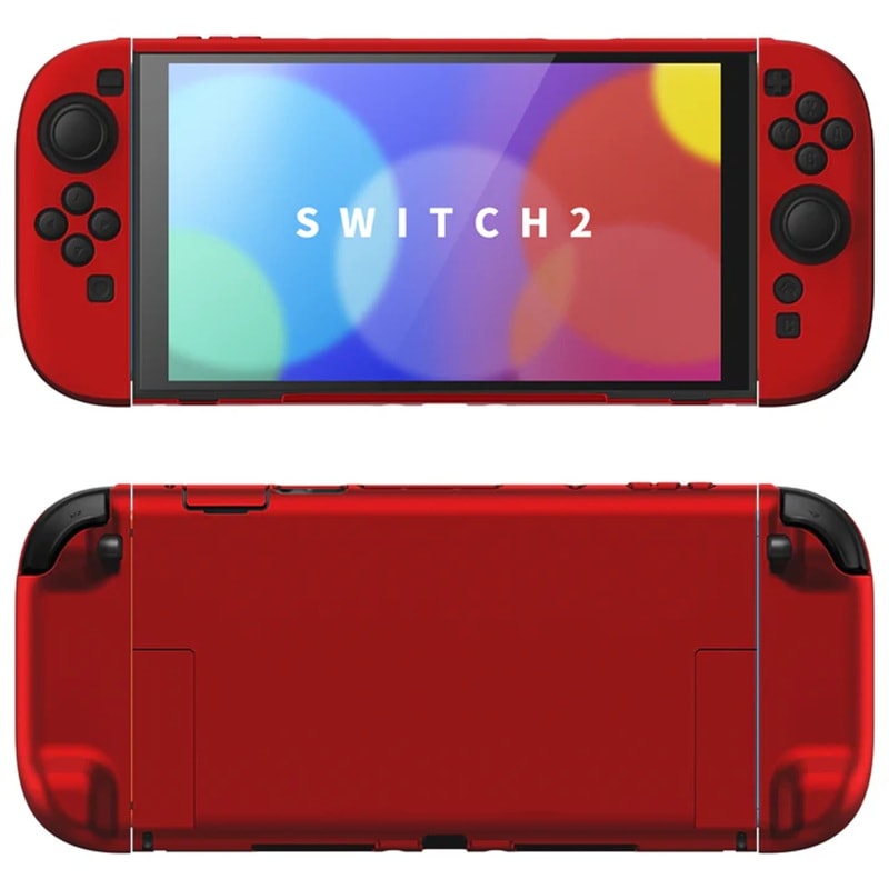 神の契約の虹 赤ハードカバー PlayVital Nintendo Switch 2（2025）対応ハードカバー 保護ケース