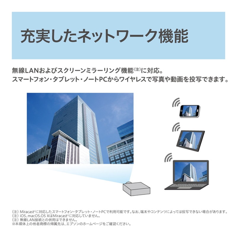 『EB-L250F』EPSON エプソン プロジェクター スタンダードモデル ビジネス用