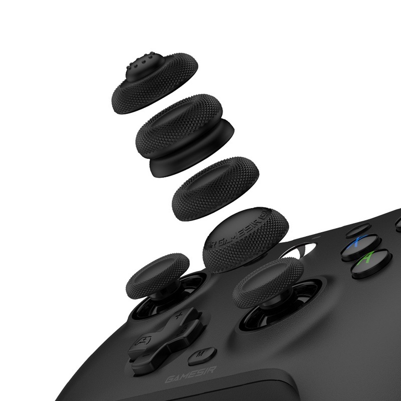 GameSir Thumb Grip Black（ジョイスティック用シリコンカバー）｜Xbox/PlayStation/Nintendo Switch対応【メーカー直送品】