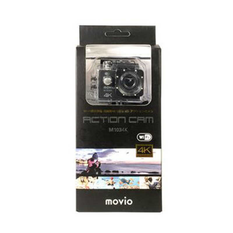 『M1034K』ナガオカ 4K Ultra HD アクションカメラ WiFi搭載