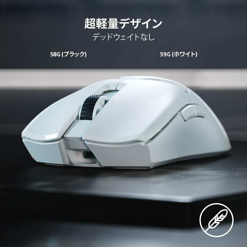 RZ01-04390200-R3A1』Razer Viper V2 Pro White Edition