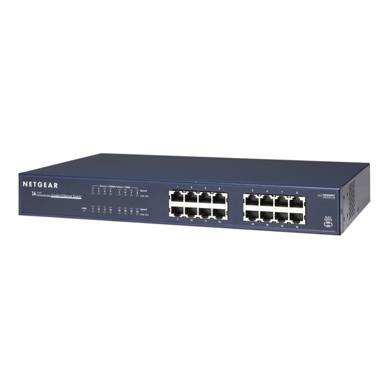 『JGS516-300JPS』NETGEAR スイッチングハブ アンマネージ ギガビット 16ポート 1G