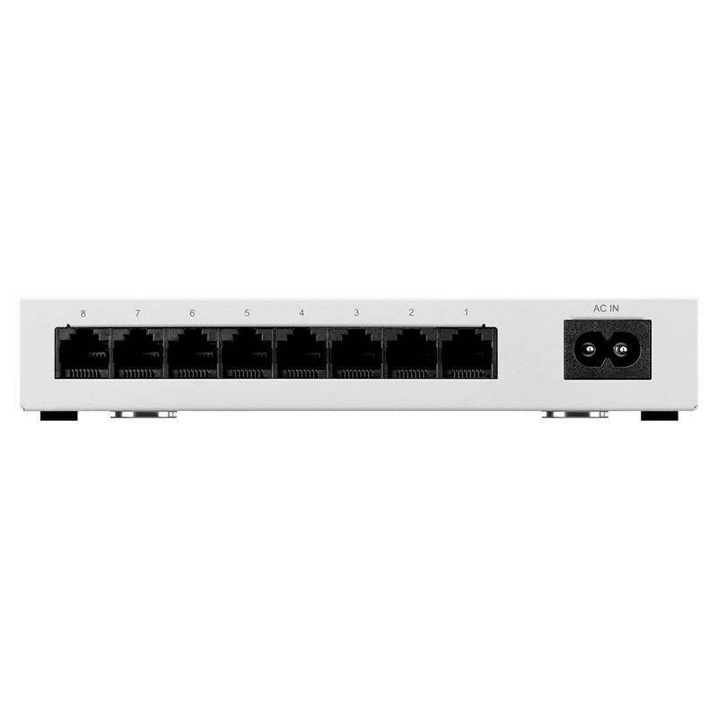 『LSW6-GT-8NS/NWH』BUFFALO スイッチングハブ Giga対応 金属筐体 電源内蔵モデル ホワイト