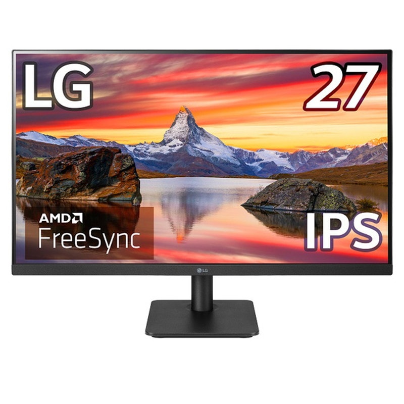 27MP400-B』LG 27インチ IPS液晶モニター フルHD フレームレス