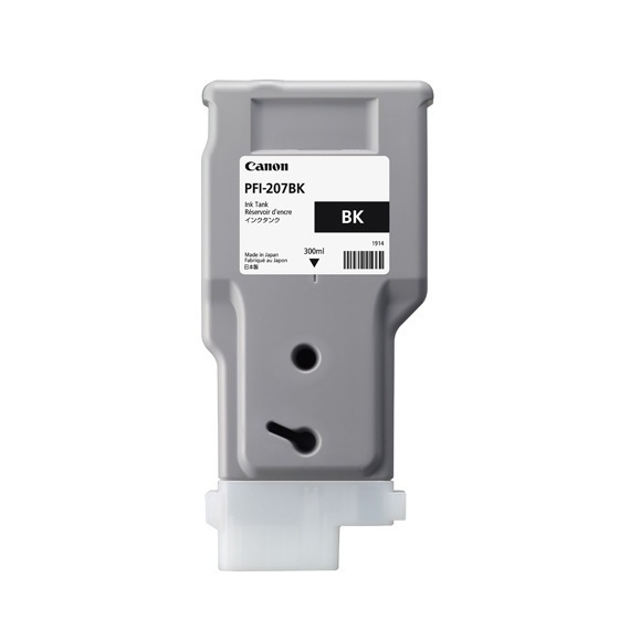 『PFI-207BK』アウトレット品 キヤノン Canon 純正 インクタンク ブラック 大判プリンター imagePROGRAF用