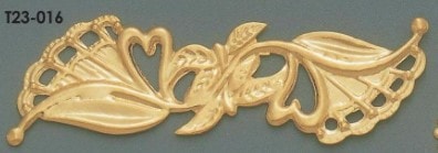 T23-016 シャショク 入数：10個 素材：真鍮 メッキ：なし｜徳原工芸