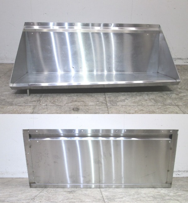 中古厨房 ステンレス ラック棚 1050×350×420 食洗機用棚 /22K1823Z 