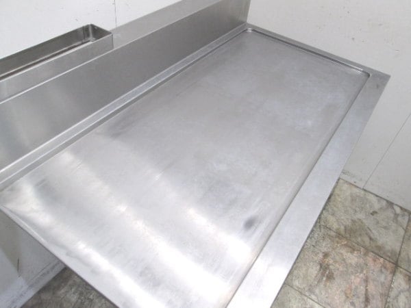 マルゼン ステンレス クリーンテーブル 1175×700×800 食洗機用作業台