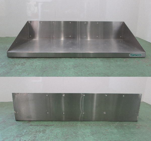 タニコー ステンレス 平棚 960×300×600 食器収納棚 中古厨房