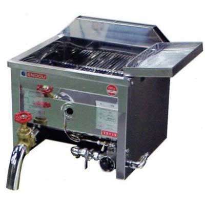 新品 エンドウ工業 卓上型1槽式フライヤー TPF-L 13L 435×410×360mm 【※振込限定※】【別途送料見積】