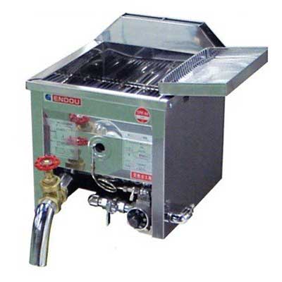 新品 エンドウ工業 卓上型1槽式フライヤー TPF-M 8L 360×410×360mm 【※振込限定※】【別途送料見積】