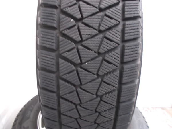 ☆送料込☆バリ溝☆ブリヂストン ブリザック DM-V2 265/65R17 4本 バリ溝 美品】オフパフォーマー RT-8 17in 7.5J +28 PCD139.7