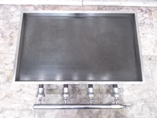 AKS LPガス グリドル 630×390×210 業務用鉄板 中古厨房/25A0621Z 