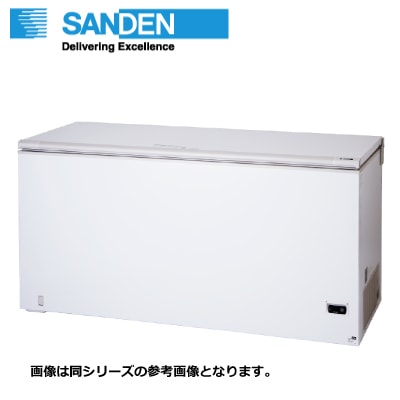 新品 送料無料 サンデン チェストフリーザー　SH-700XE