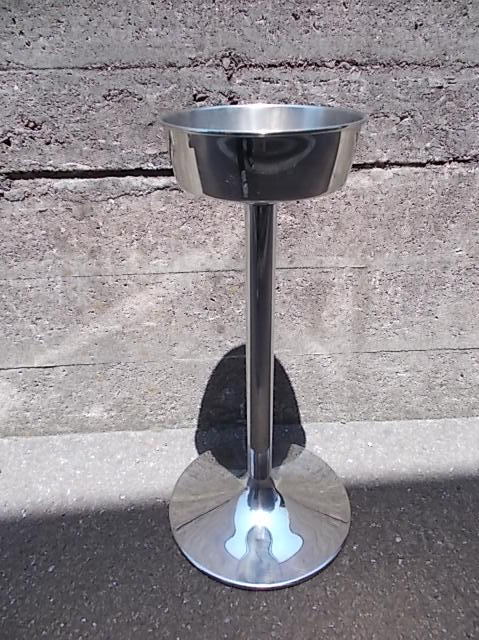 ステンレス シャンパンクーラー台 φ300×600 中古厨房 /A-7