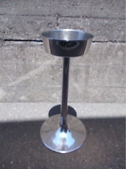 ステンレス シャンパンクーラー台 φ300×600 中古厨房 /A-8