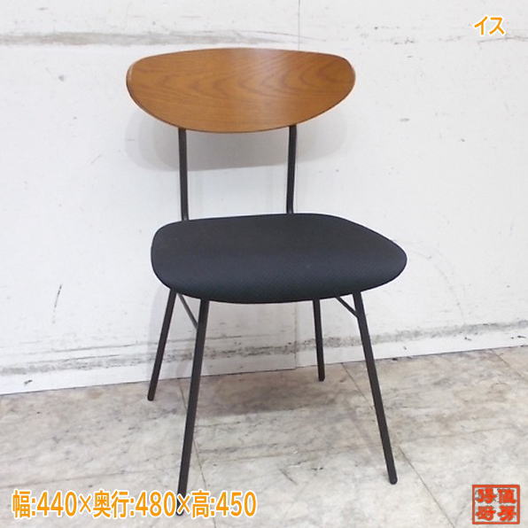 テーブル椅子 14脚セット 440×480×450 店舗用イス 中古店舗用品/25K2727Z