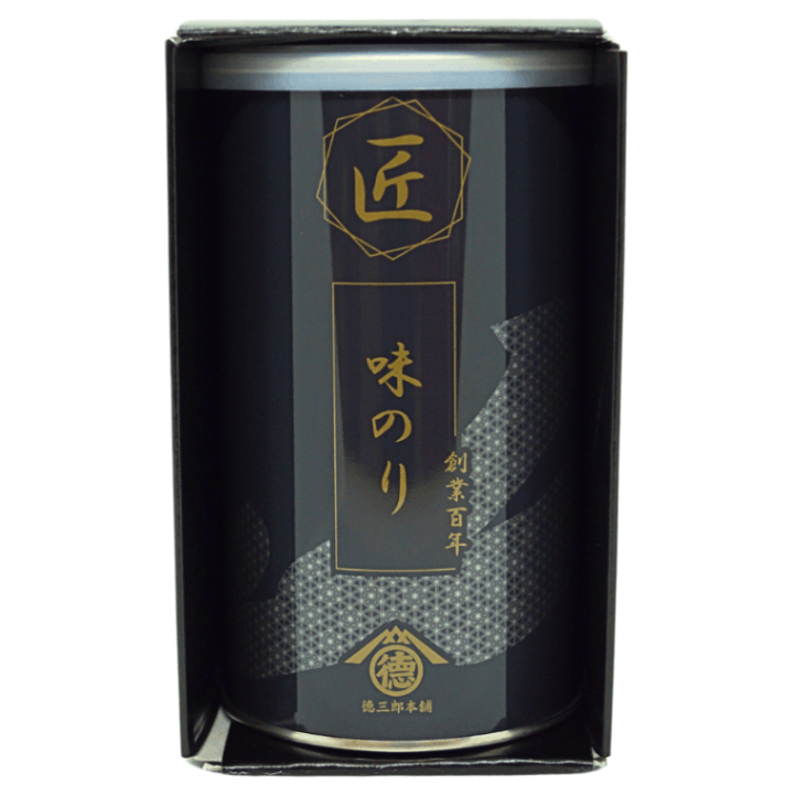 のりのり 濃い茶 味のり 匠 1缶入